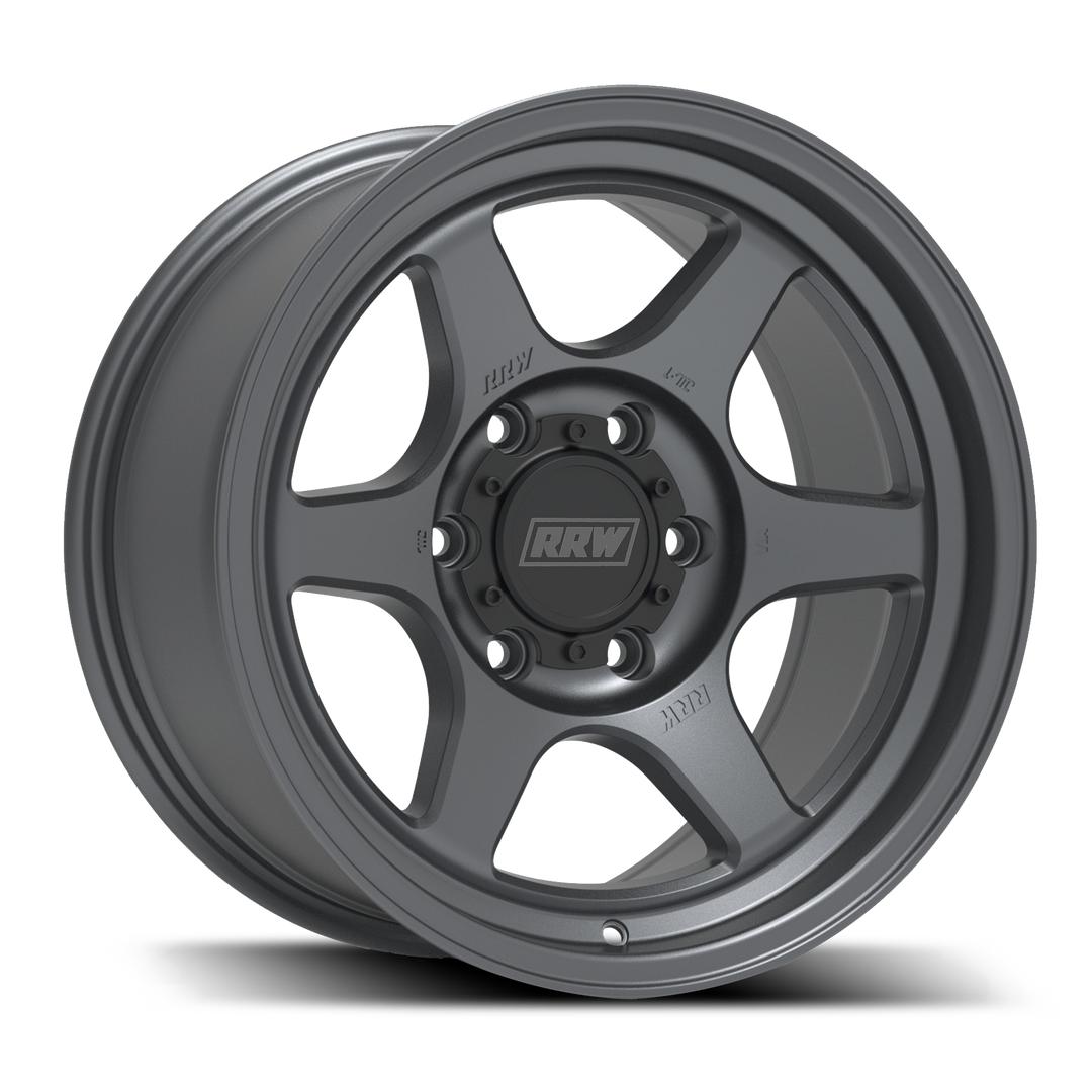 RR2-S FLOW FORMED 17x8.5 Wheel | MATTE GUNMETAL - RRW Relations Race Wheels