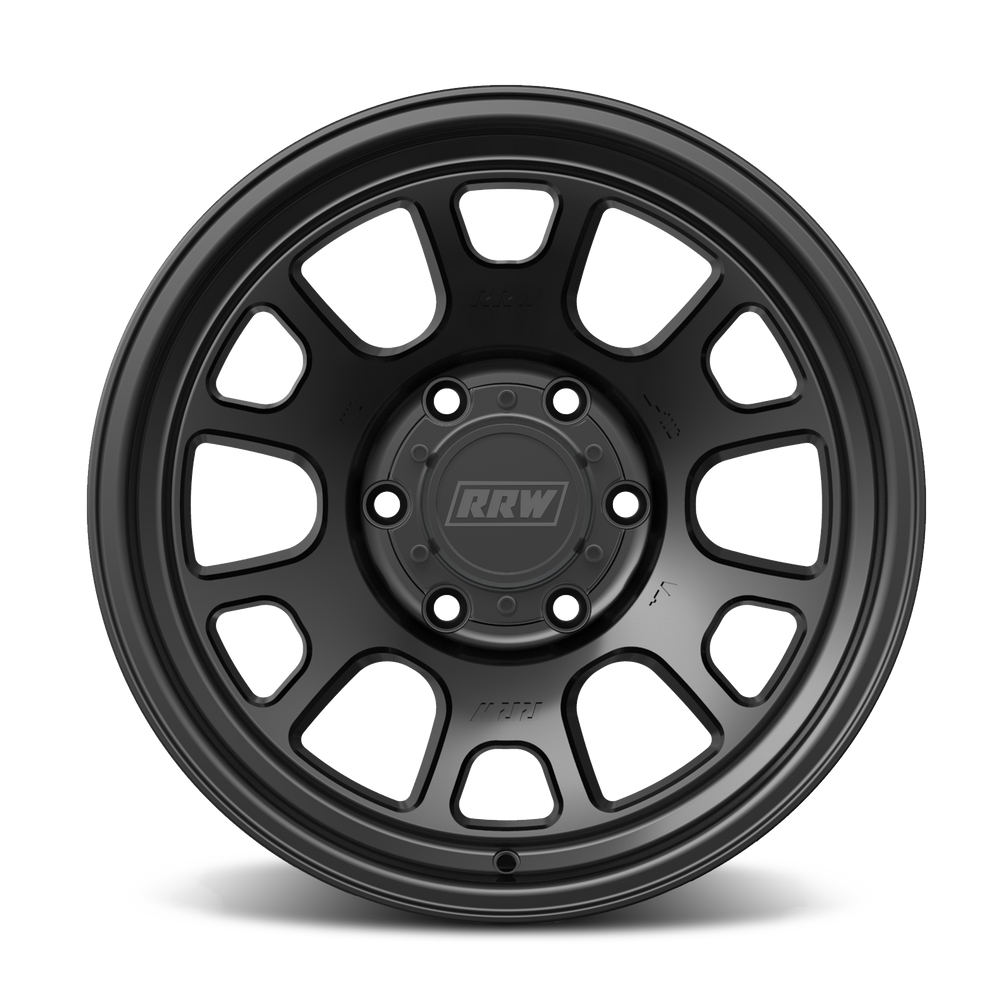 Pre-Order: RR5-S FLOW FORMED 17x8.5 Wheel | MATTE BLACK - RRW Relations Race Wheels