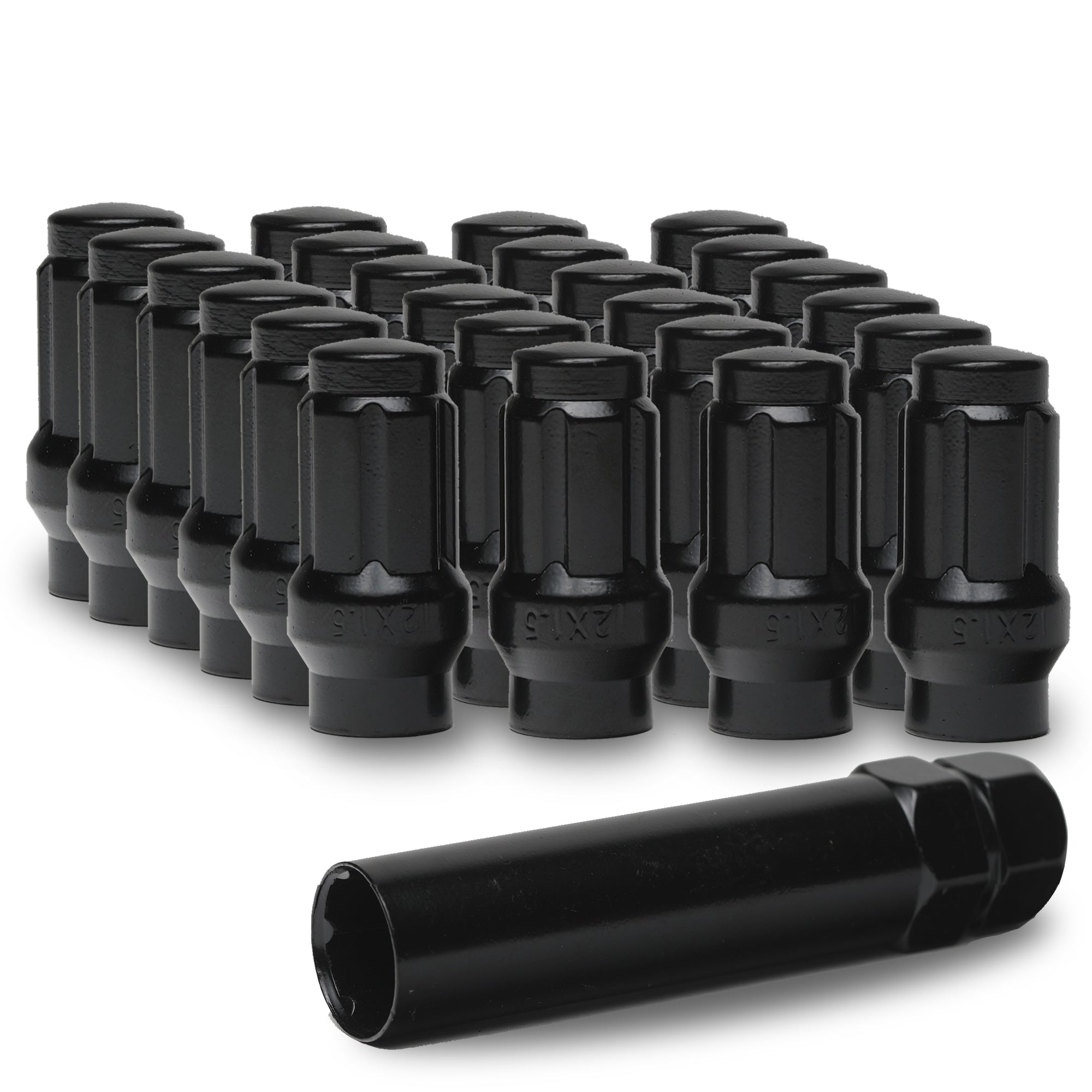 24 Black ET Spline Lug Nuts 14x1.5 Fits 2022+ Toyota Tundra 2024 24 Black ET Spline Lug Nuts 14x1.5 Fits 2022+ Toyota Tundra 2024