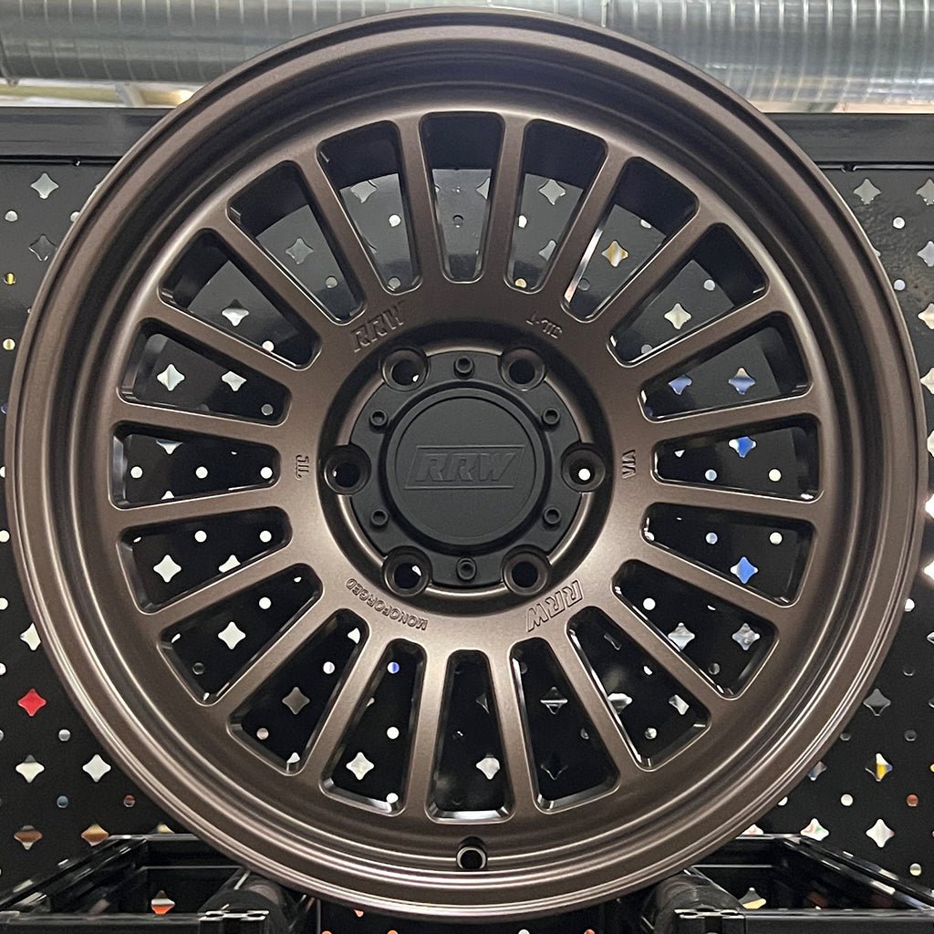 Pre - Order: RG6 - S MonoForged Wheel | MATTE BRONZE - RRW Relations Race Wheels