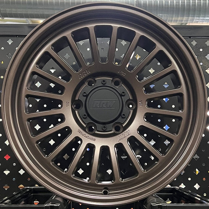 Pre - Order: RG6 - S MonoForged Wheel | MATTE BRONZE - RRW Relations Race Wheels