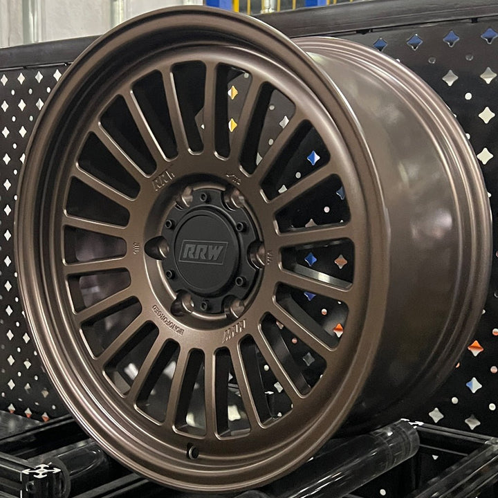 Pre - Order: RG6 - S MonoForged Wheel | MATTE BRONZE - RRW Relations Race Wheels