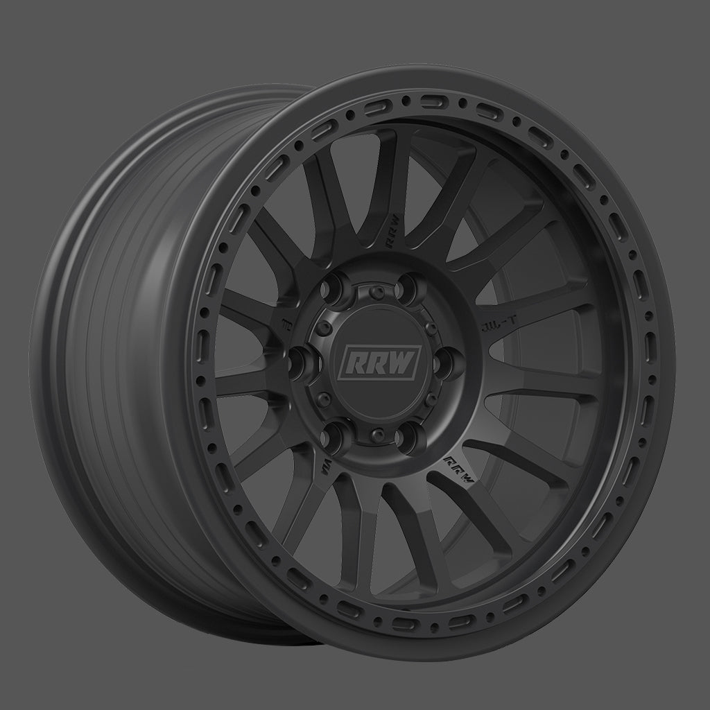 Matte Black Wheels - RRW Relations Race Wheels