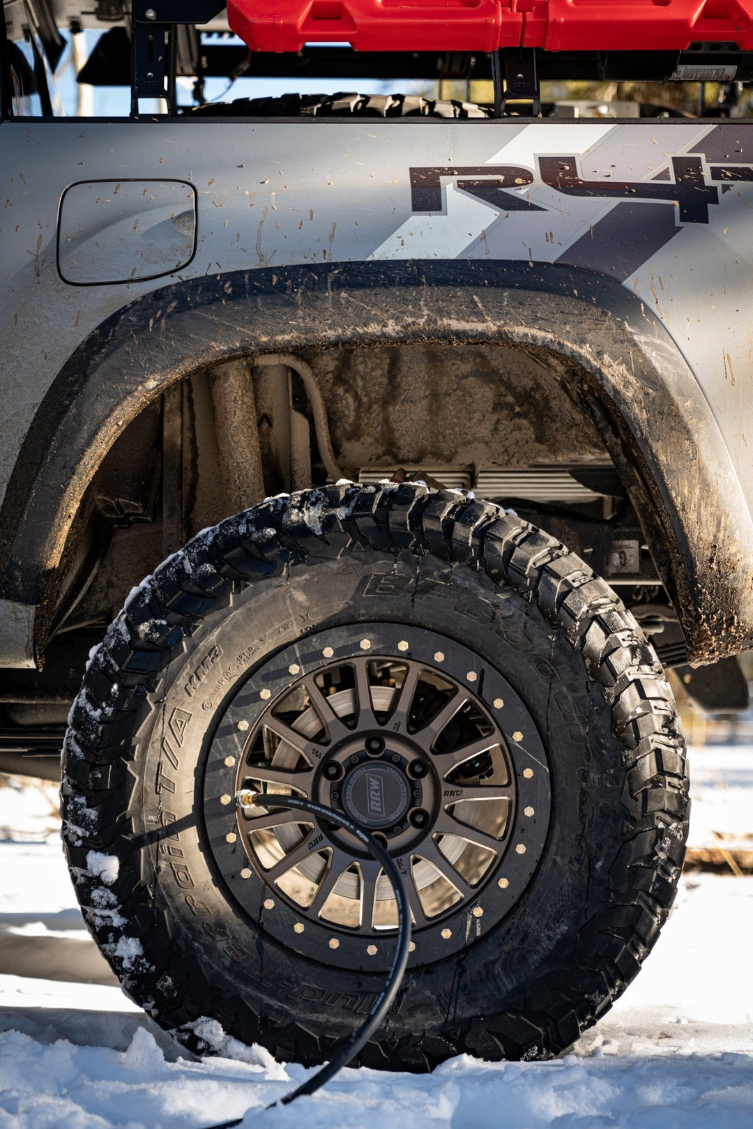RR7-H 17x8.5 (6x5.5 | 6x139.7) Hybrid Beadlock | Toyota Tacoma / 4Runner - RRW Relations Race Wheels