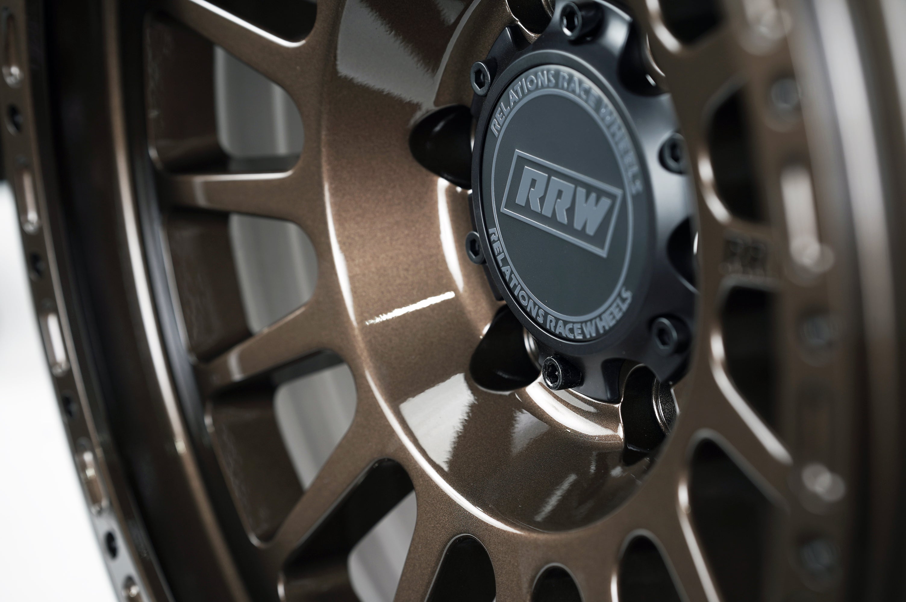 RR6-H Hybrid Beadlock | GRAPHITE BLUE - RRW Relations Race Wheels