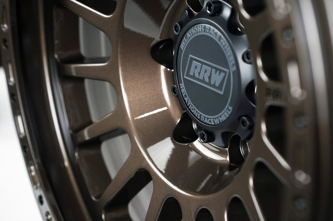 RR6-H Hybrid Beadlock | GRAPHITE BLUE - RRW Relations Race Wheels