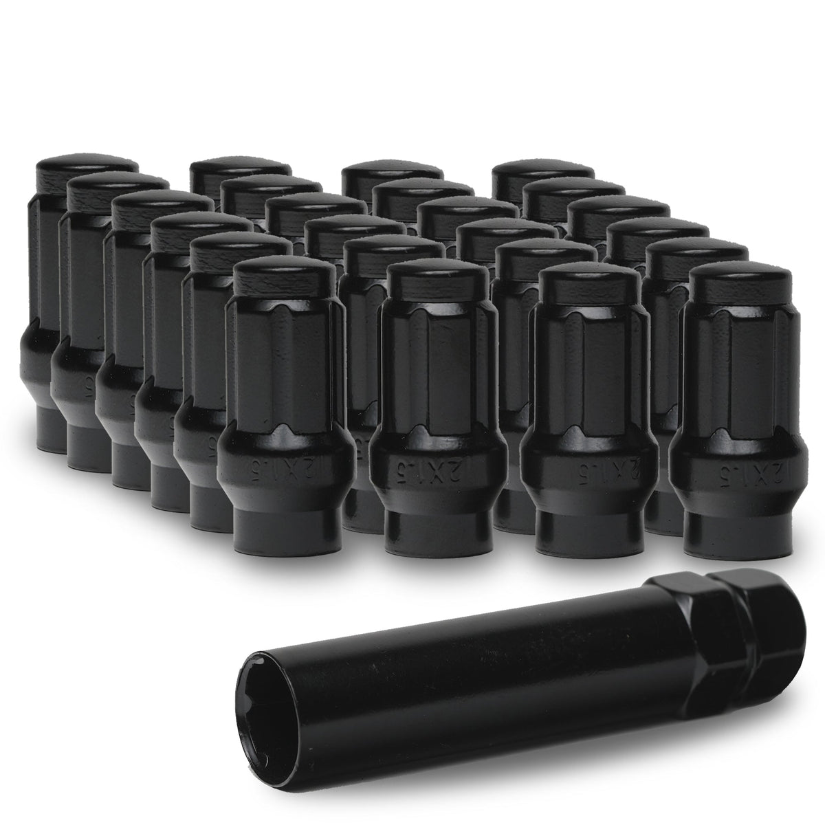 Spline Closed End Lug Nuts (14x1.5 ET) Tundra, 24+ F150