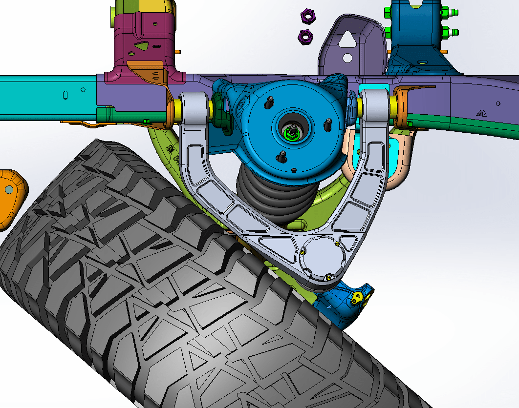Billet UCA Upper Control Arm | 2023+ Chevy Colorado/Canyon ZR2 - RRW Relations Race Wheels