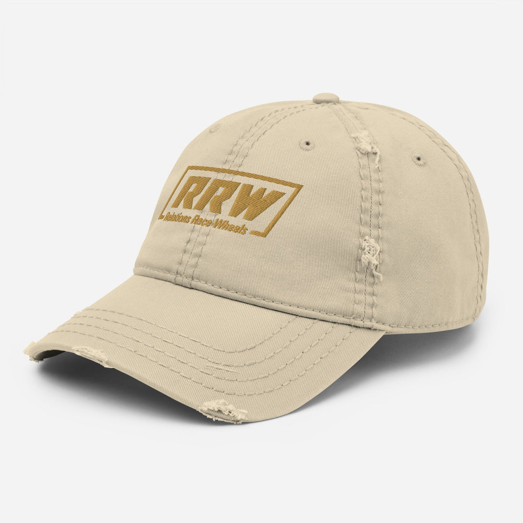 Distressed Sexy Dad Hat - RRW Relations Race Wheels