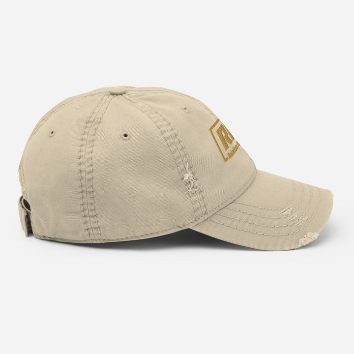 Distressed Sexy Dad Hat - RRW Relations Race Wheels