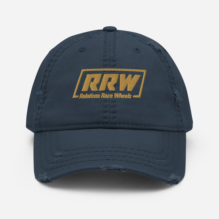 Distressed Sexy Dad Hat - RRW Relations Race Wheels