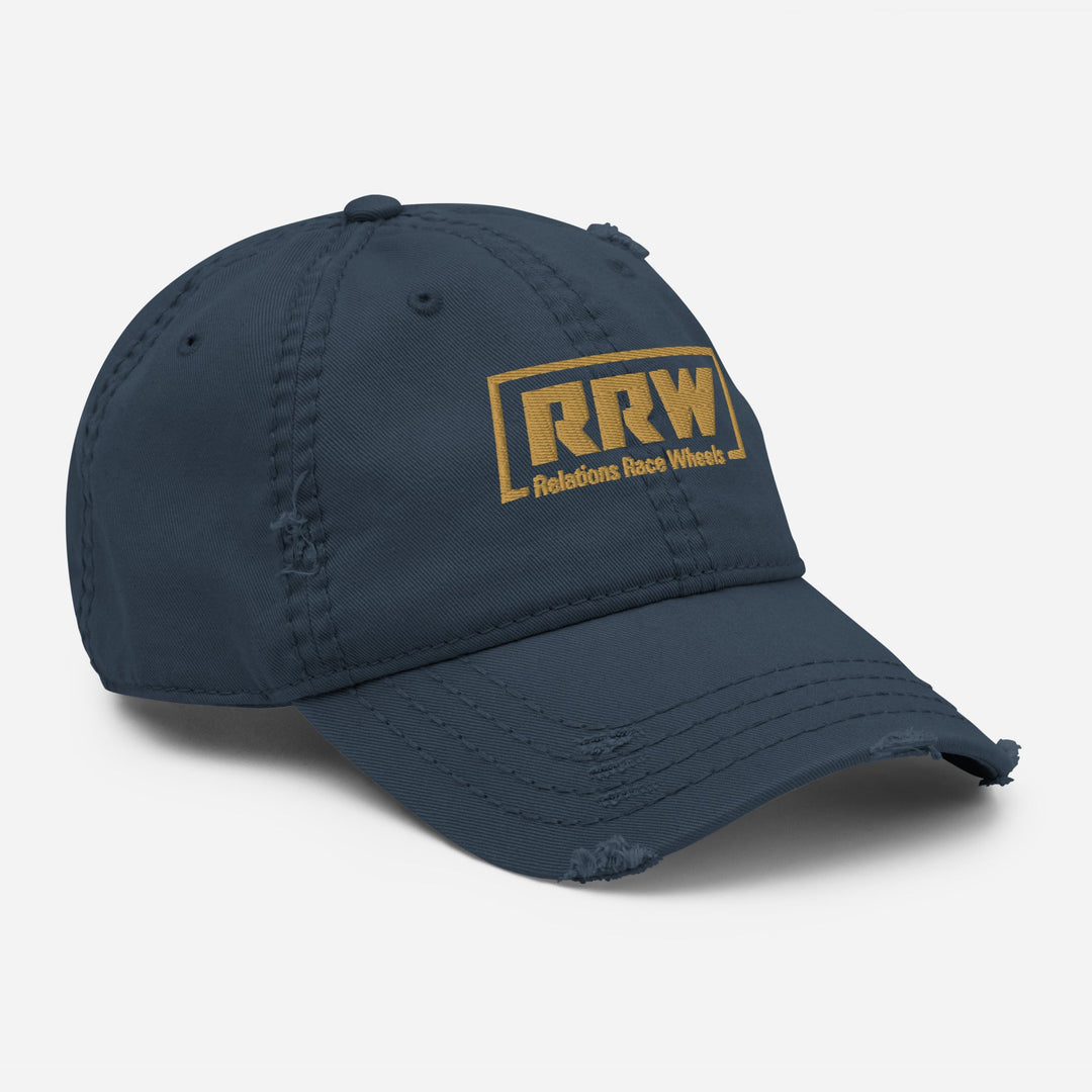 Distressed Sexy Dad Hat - RRW Relations Race Wheels