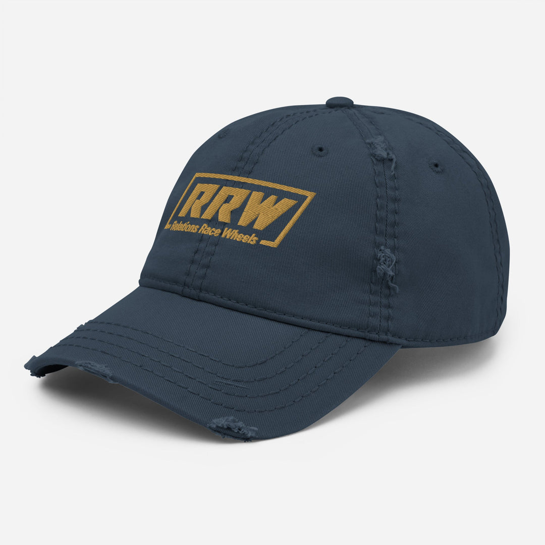 Distressed Sexy Dad Hat - RRW Relations Race Wheels