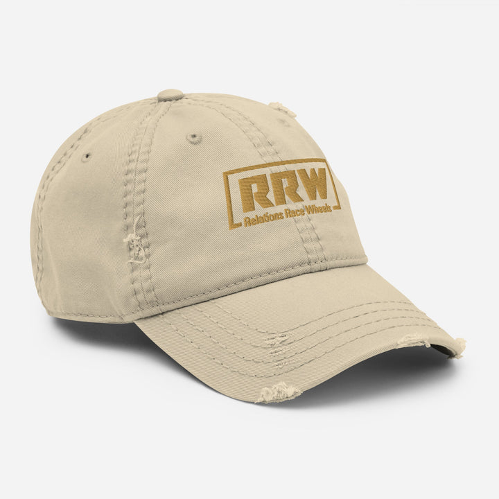 Distressed Sexy Dad Hat - RRW Relations Race Wheels