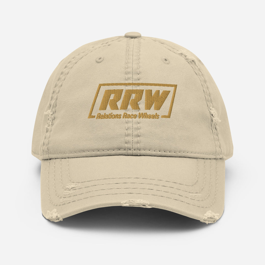 Distressed Sexy Dad Hat - RRW Relations Race Wheels