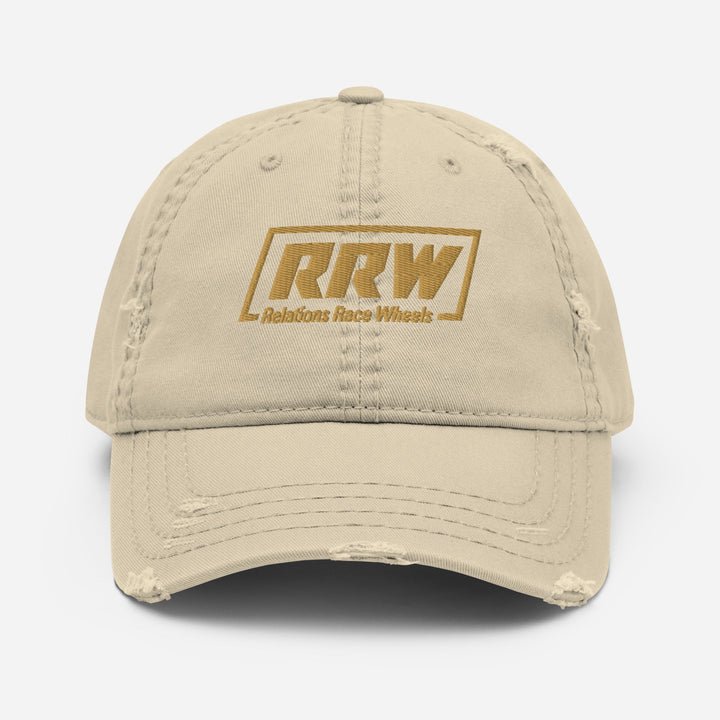 Distressed Sexy Dad Hat - RRW Relations Race Wheels