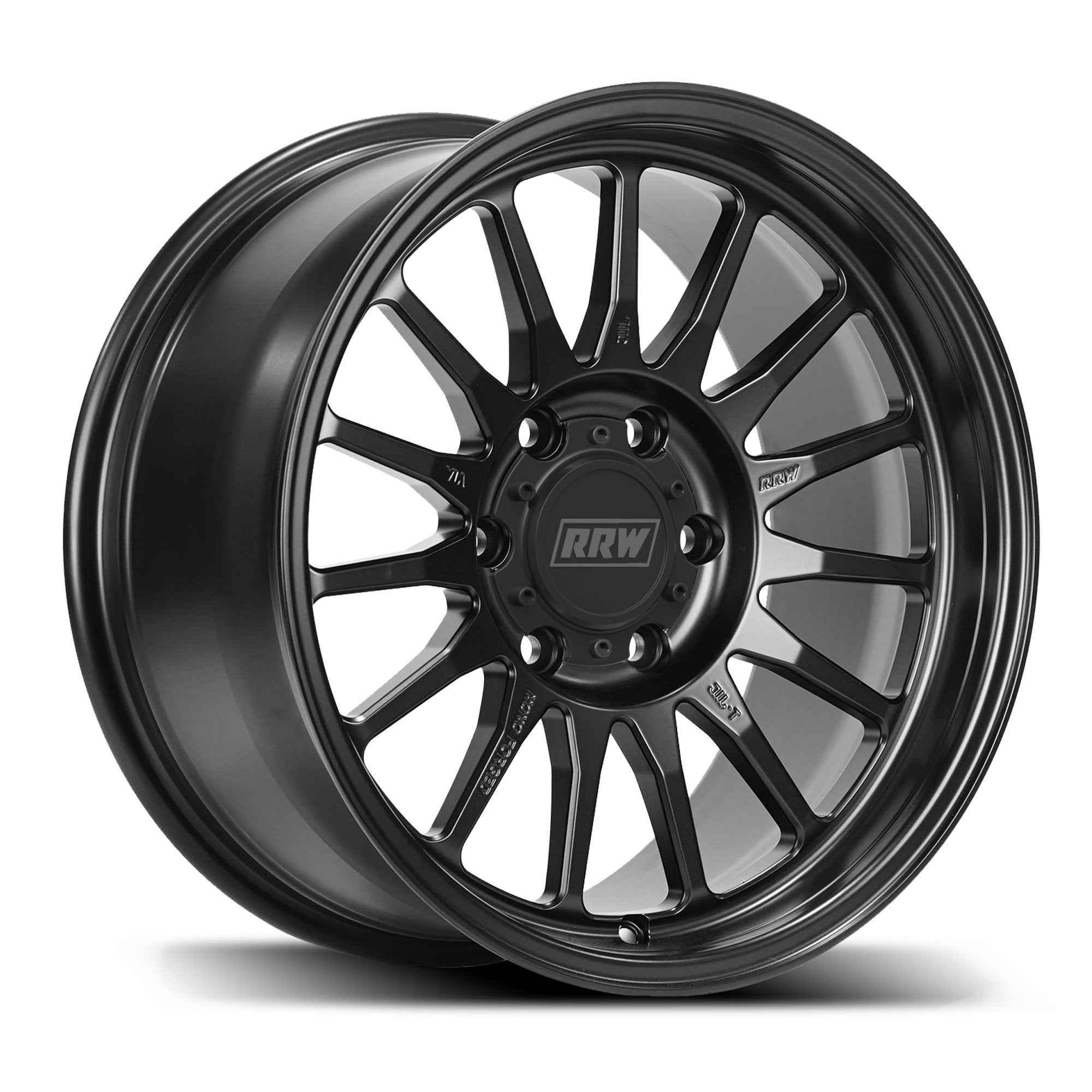 Square Black Rwp Matte Black Wheels | RRW Relations Race Wheels