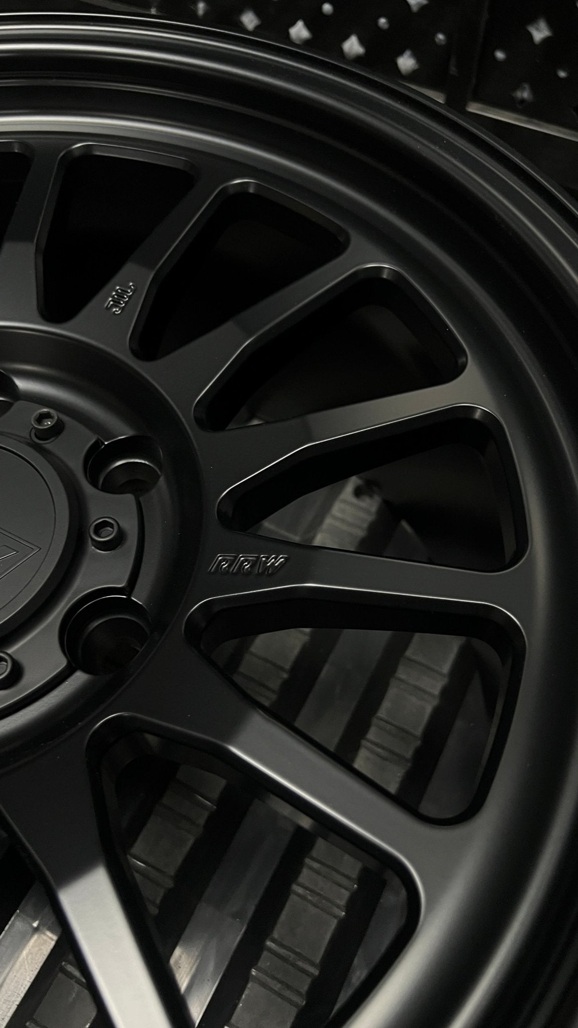 RS7-S Hybrid MonoForged Wheel | MATTE BLACK - RRW Relations Race