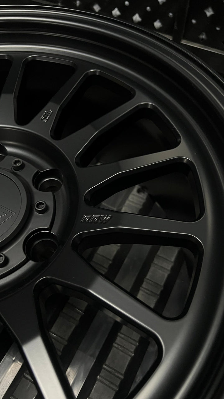 Pre - Order: RS7 - S MonoForged Wheel | MATTE BLACK - RRW Relations Race Wheels