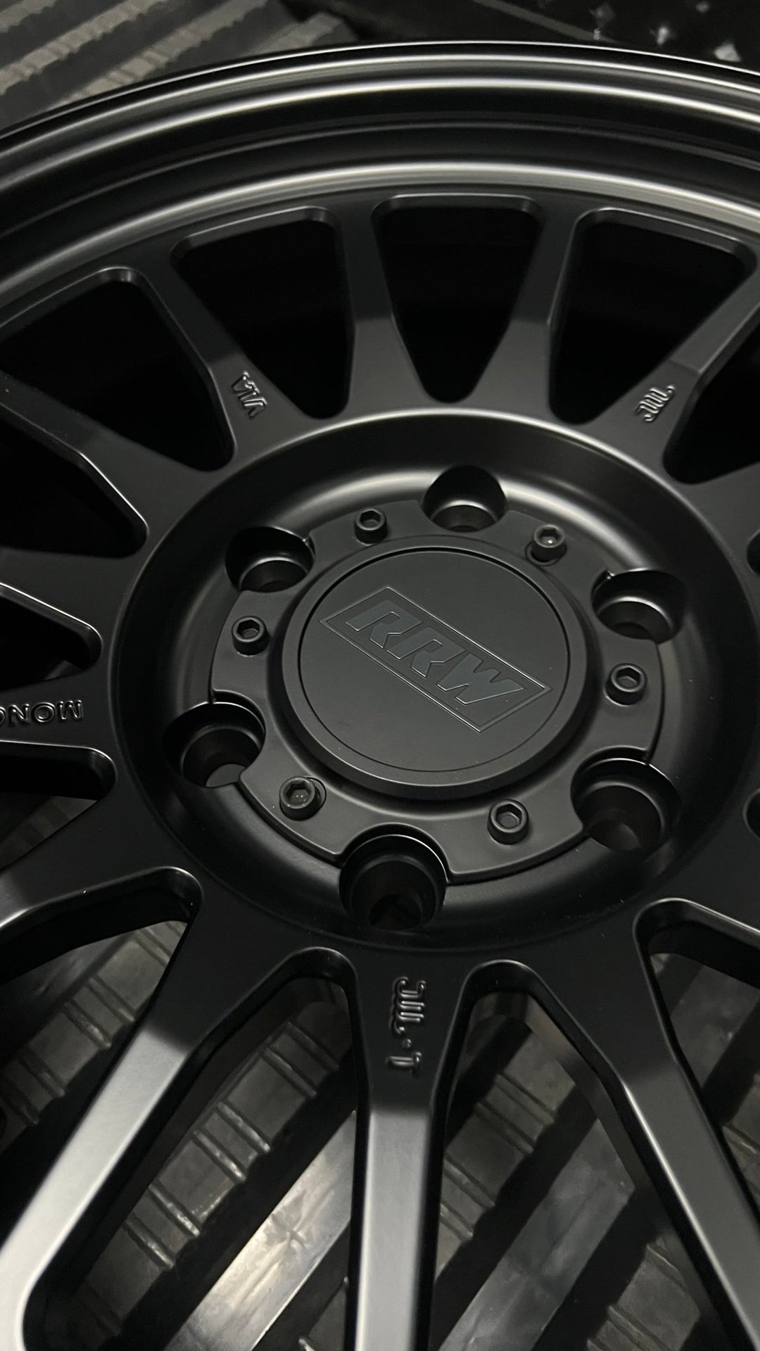 Pre - Order: RS7 - S MonoForged Wheel | MATTE BLACK - RRW Relations Race Wheels