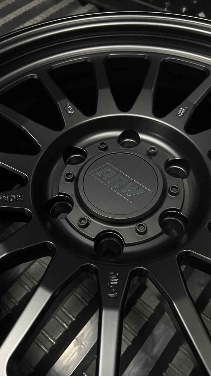 Pre - Order: RS7 - S MonoForged Wheel | MATTE BLACK - RRW Relations Race Wheels