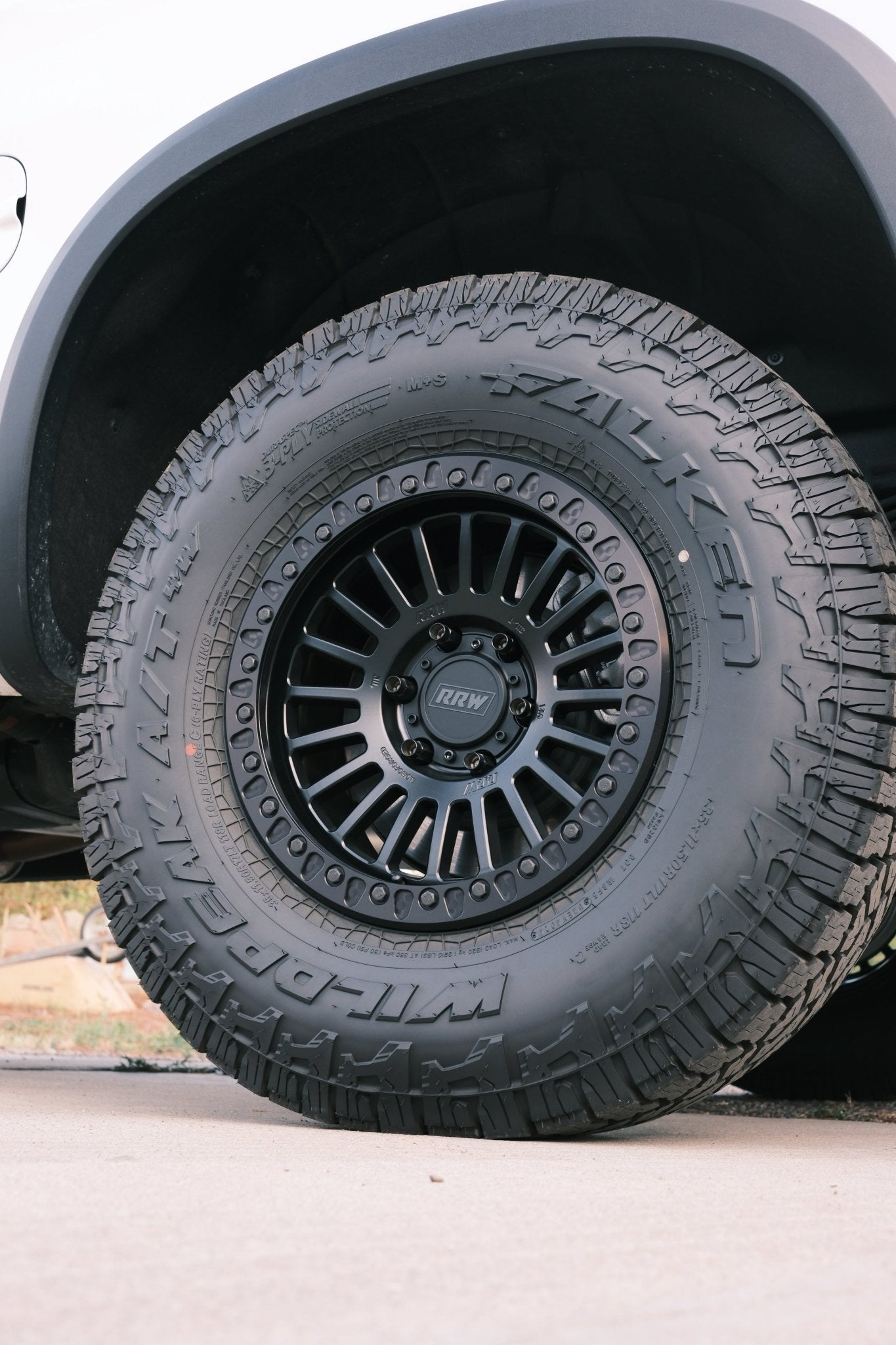 RG6-H Hybrid MonoForged Wheel | MATTE BLACK - RRW Relations Race