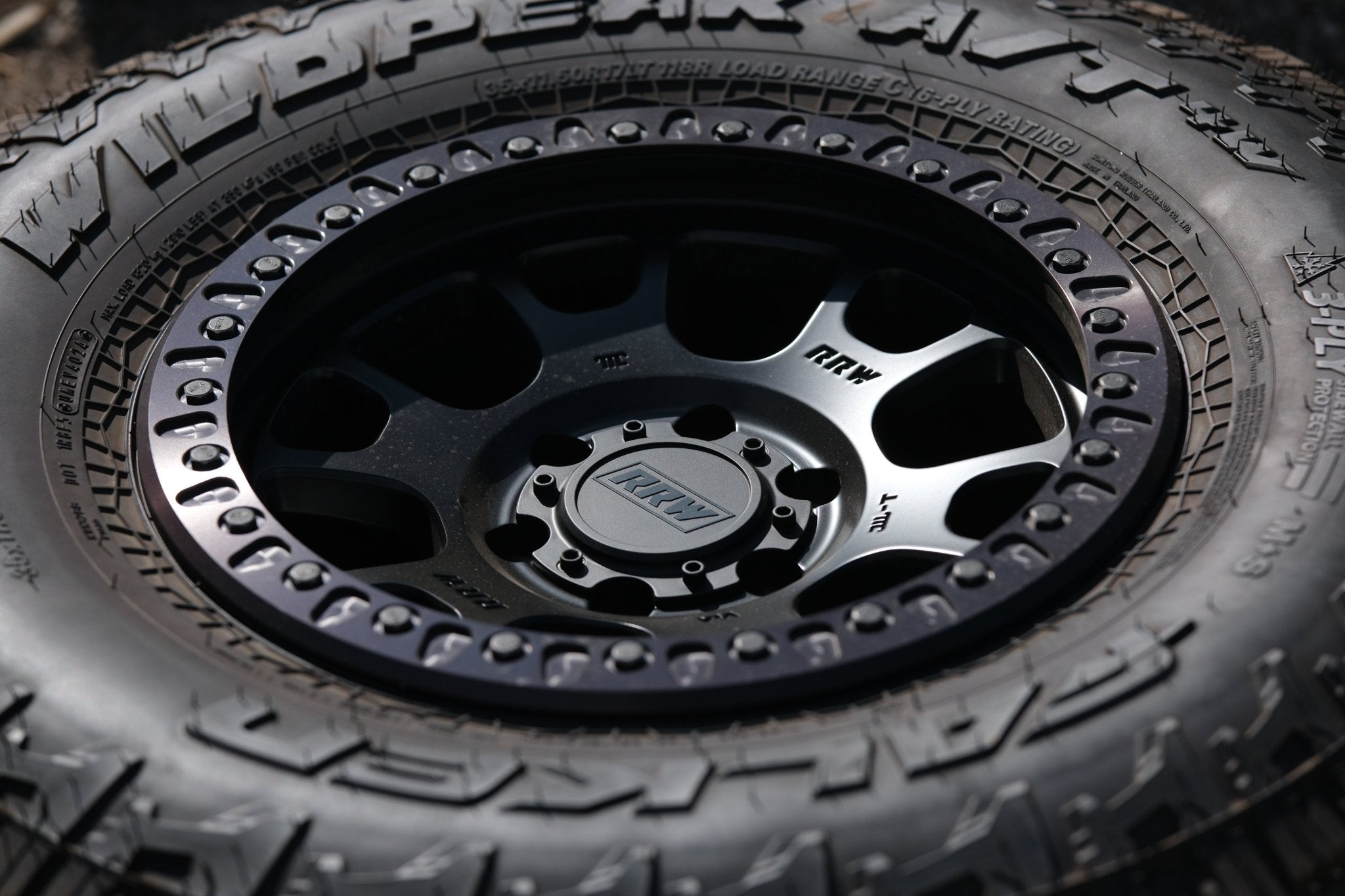 RR5-H FLOW FORMED Hybrid Beadlock | MATTE BLACK - RRW Relations