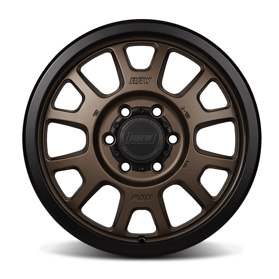RR5 - S 17x7.5 (6x130) | MATTE BRONZE - RRW Relations Race Wheels