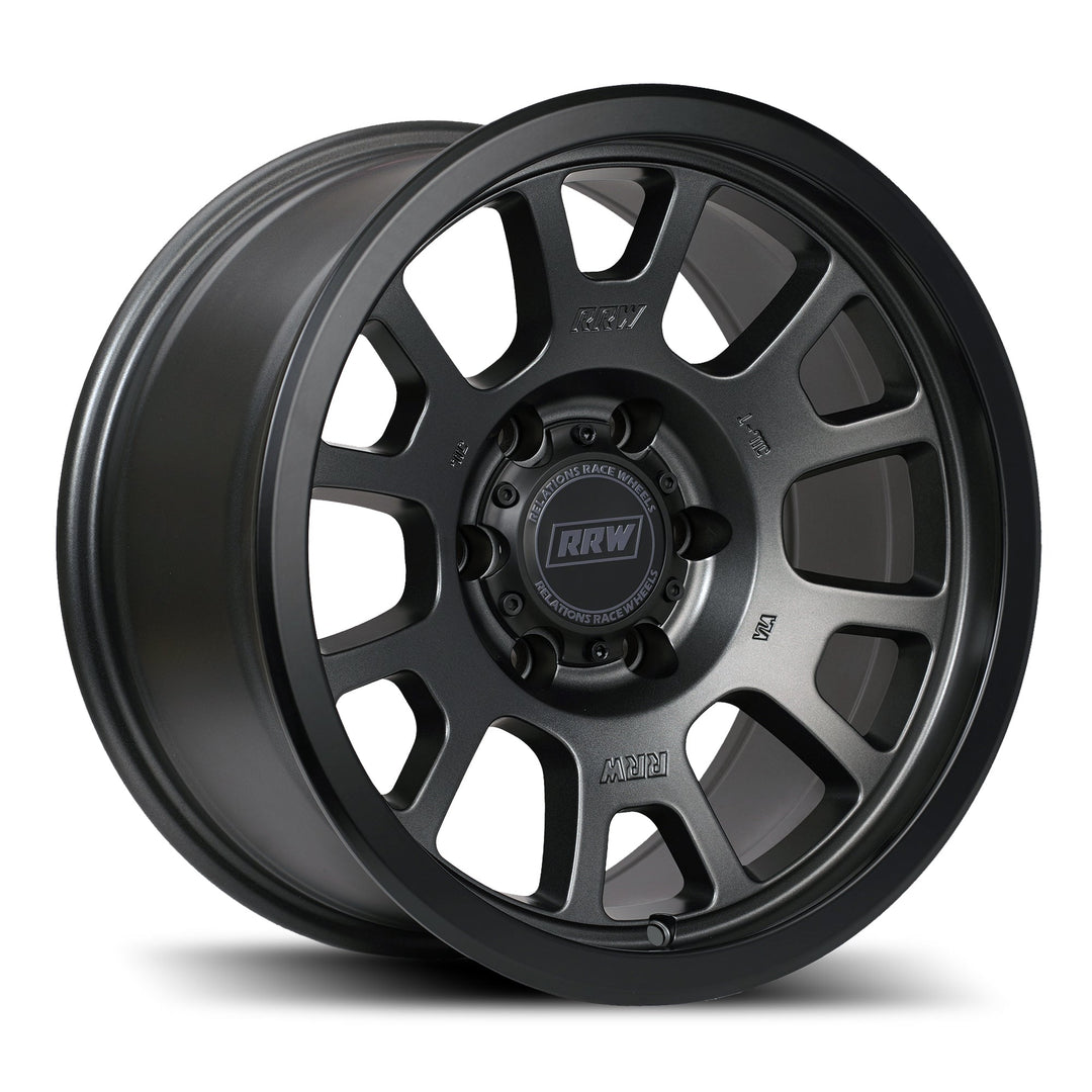 RR5 - S 17x8.5 Wheel | MATTE GUNMETAL - RRW Relations Race Wheels