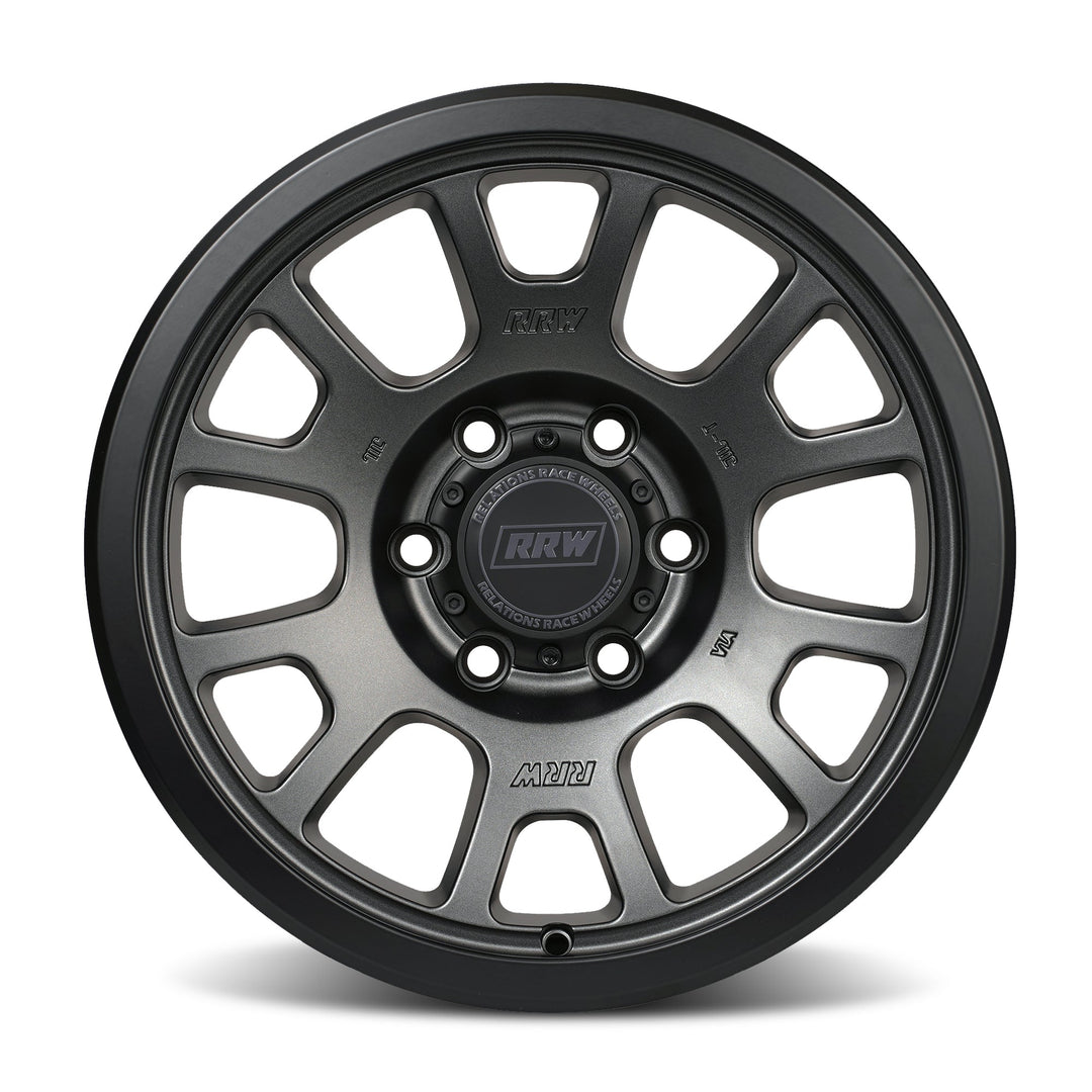 RR5 - S 17x8.5 Wheel | MATTE GUNMETAL - RRW Relations Race Wheels