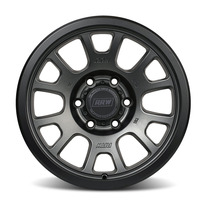 RR5 - S 17x8.5 Wheel | MATTE GUNMETAL - RRW Relations Race Wheels