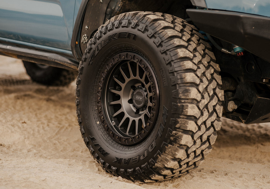 RR6 - H Hybrid Beadlock | GRAPHITE BLUE - RRW Relations Race Wheels