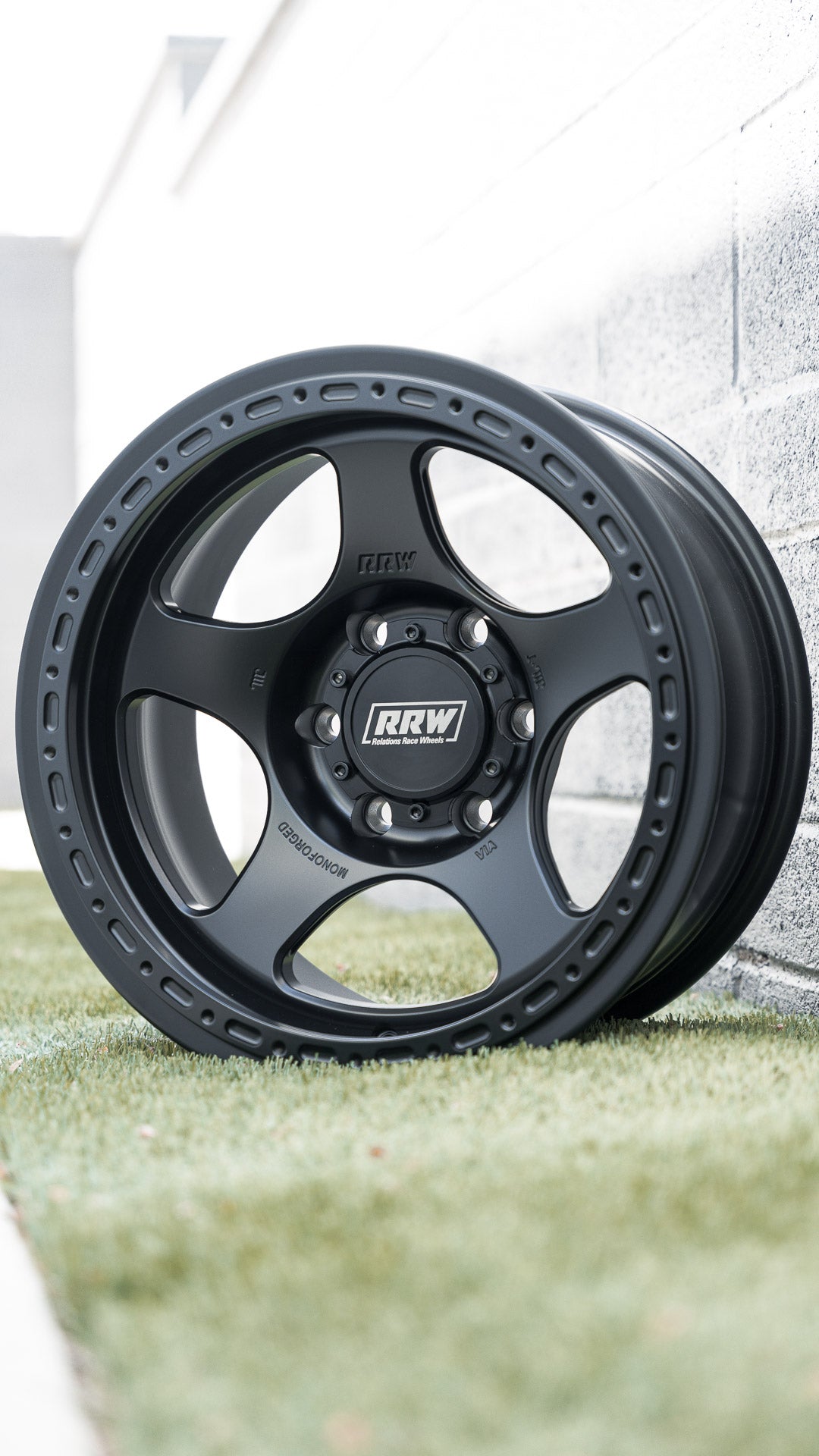 RS4-H Hybrid MonoForged Wheel | MATTE GUNMETAL | RRW Relations Race Wheels