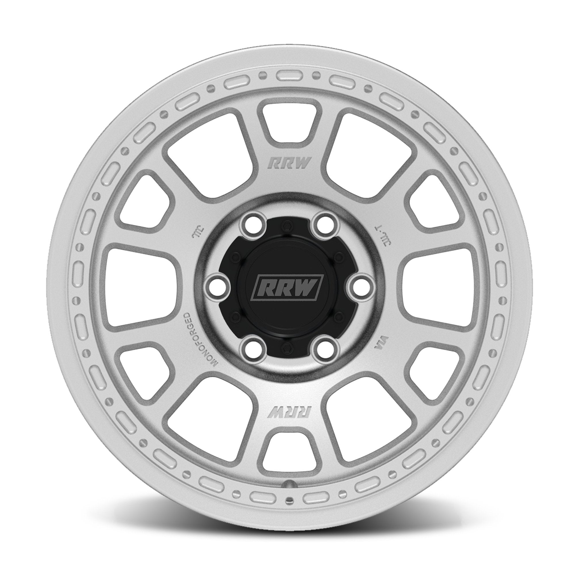 RS5-H Hybrid MonoForged Wheel | BRUSHED ALUMINUM - RRW Relations Race ...