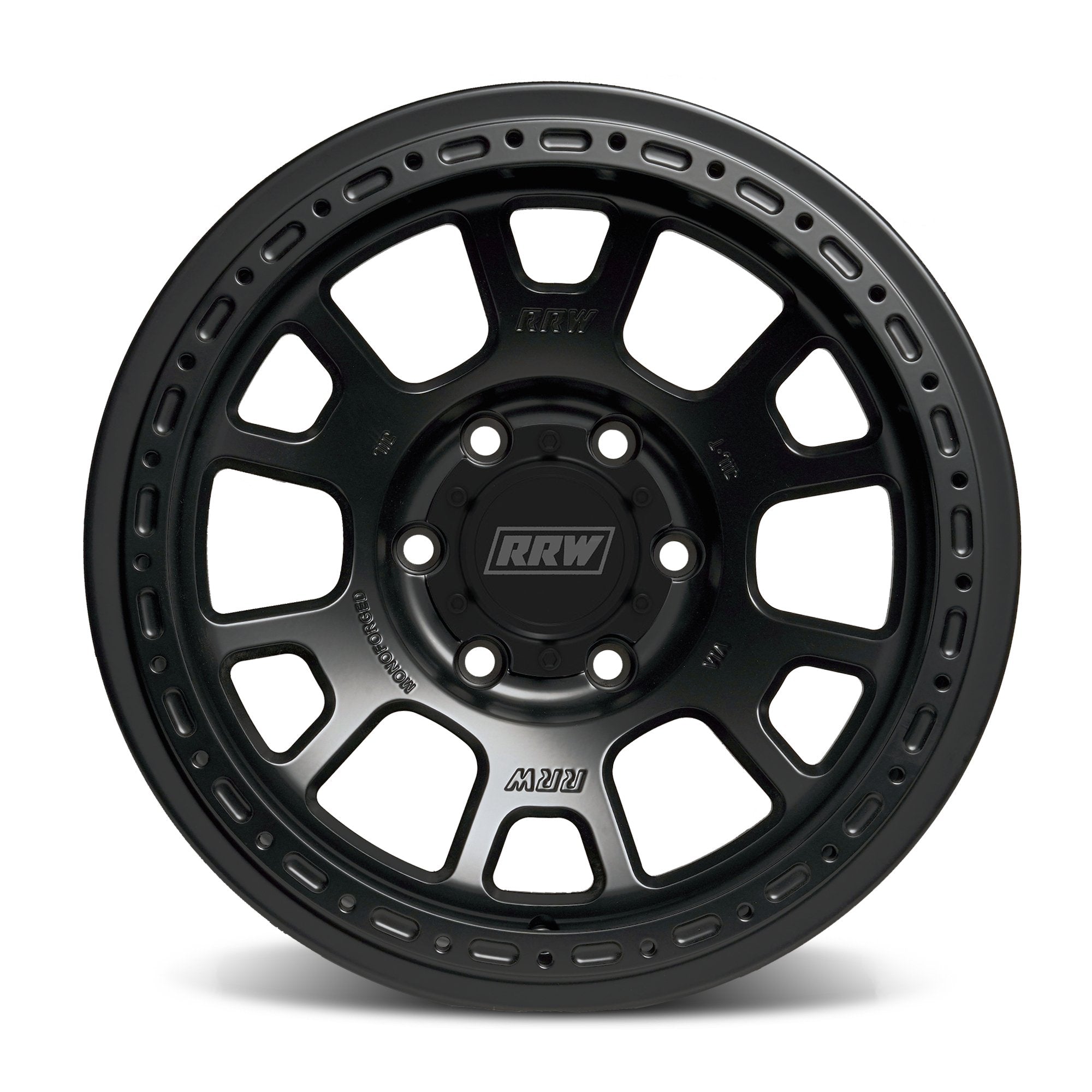 RS5-H Hybrid MonoForged Wheel | MATTE BLACK - RRW Relations Race Wheels