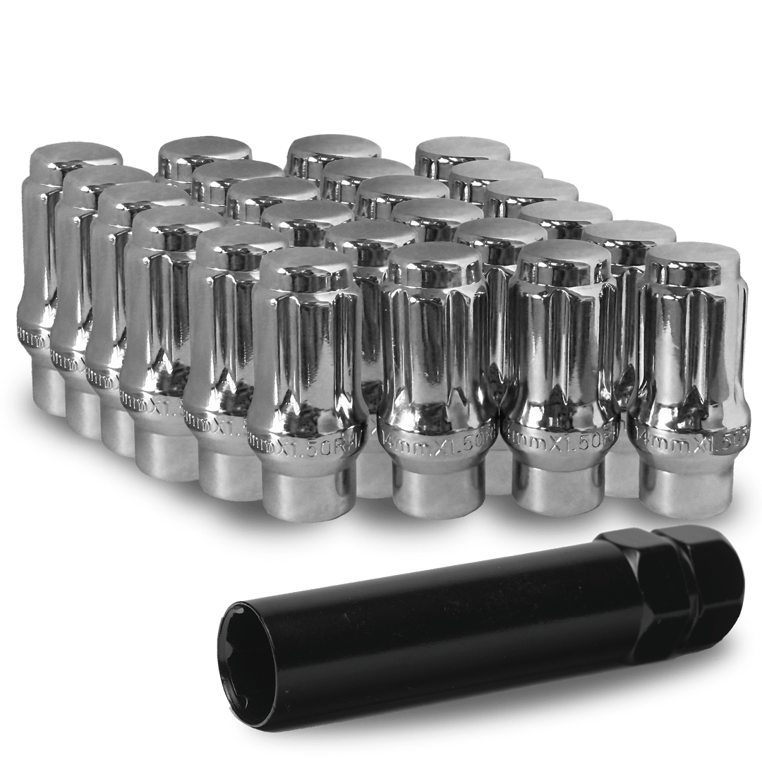 Spline Closed End Lug Nuts (14x1.5 ET) | Tundra, 4G Tacoma, 6G 4Runner, Jeep - RRW Relations Race Wheels