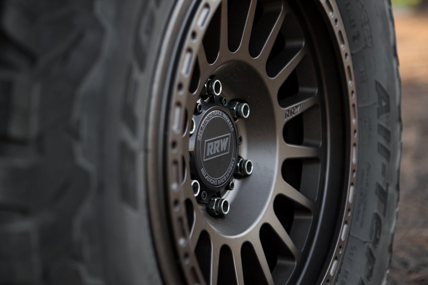 RR6-H 17x8.5 Hybrid Beadlock | MATTE BLACK – RRW Relations Race Wheels